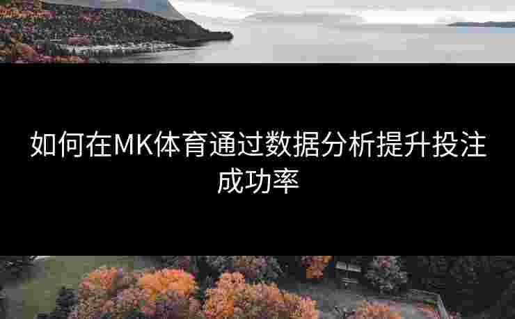 如何在MK体育通过数据分析提升投注成功率
