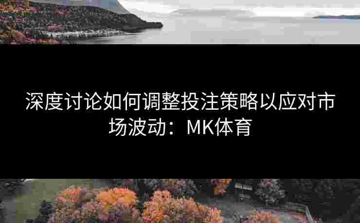 深度讨论如何调整投注策略以应对市场波动：MK体育